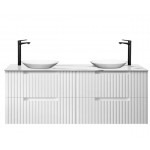 NOOSA MATTE WHITE VANITY 1500X460X550