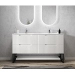 NOOSA MATTE WHITE VANITY 1500X460X550