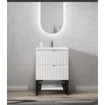 NOOSA MATTE WHITE VANITY 600X460X550