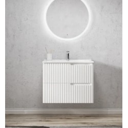 NOOSA MATTE WHITE VANITY 750X460X550 
