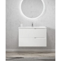 NOOSA MATTE WHITE VANITY 900X460X550