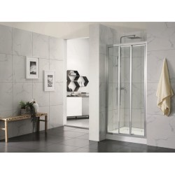 PC 036/ 3 Panel Semi-Framed Sliding Shower Screen