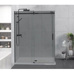 CVP 031G/ Framless L shape Tinted Glass Shower Screen