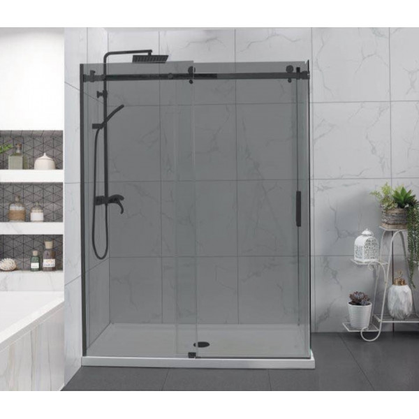 CVP 031G/ Framless L shape Tinted Glass Shower Screen