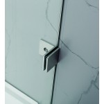 CVP 062/  Hinge Door L shape Shower Screen 