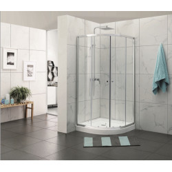CVC 47S Semi-Frame Curved Sliding Shower Screen