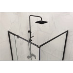 CVP 025-01/  Pivotal Door Corner Shower 