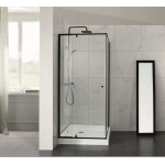 CVP 025-01/  Pivotal Door Corner Shower 