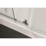 CVP 025-01/  Pivotal Door Corner Shower 