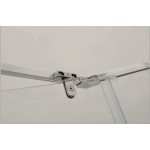 CVP 026 Semi-Frame Diamond Shower Screen