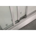 PC 036/ 3 Panel Semi-Framed Sliding Shower Screen