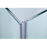 CVS 47S Semiframe Corner Open Double Sliding