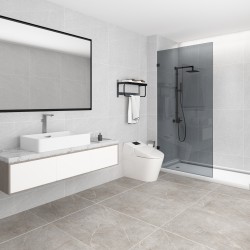 CVP 007G/ Walk In Shower  Panel / Tinted glass